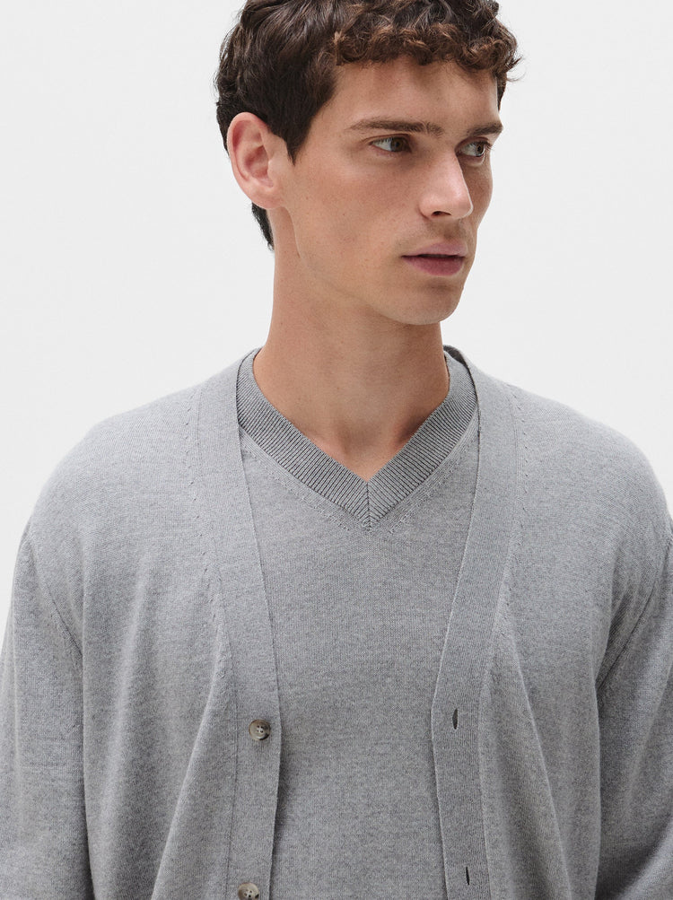 Merino Wool Cardigan