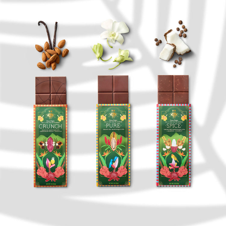 Martinique Cacao Single-Origin Chocolate Bar Library