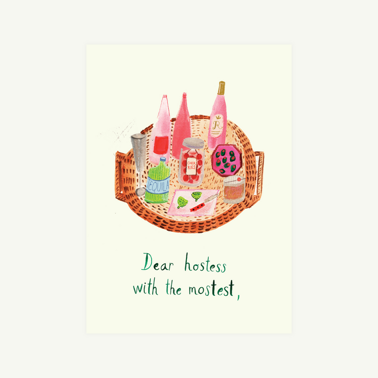 ‘Hostess Mostest’ Card