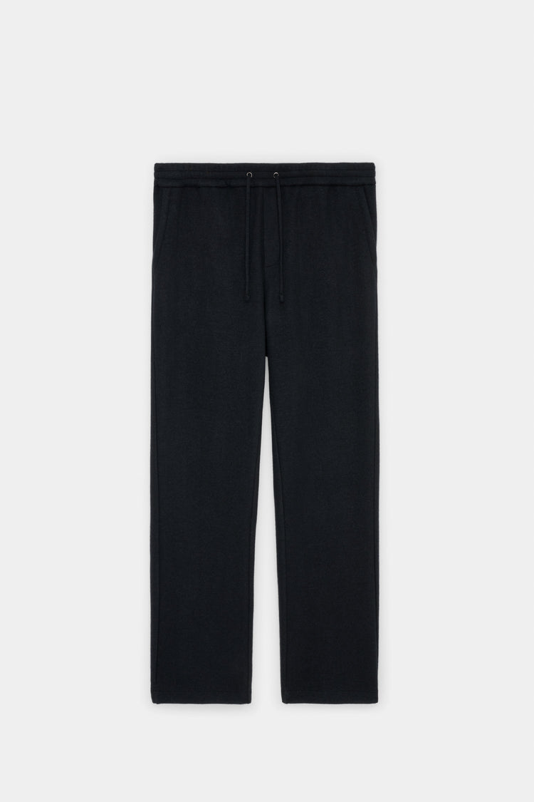 Cashmere Wool Straight Leg Trouser
