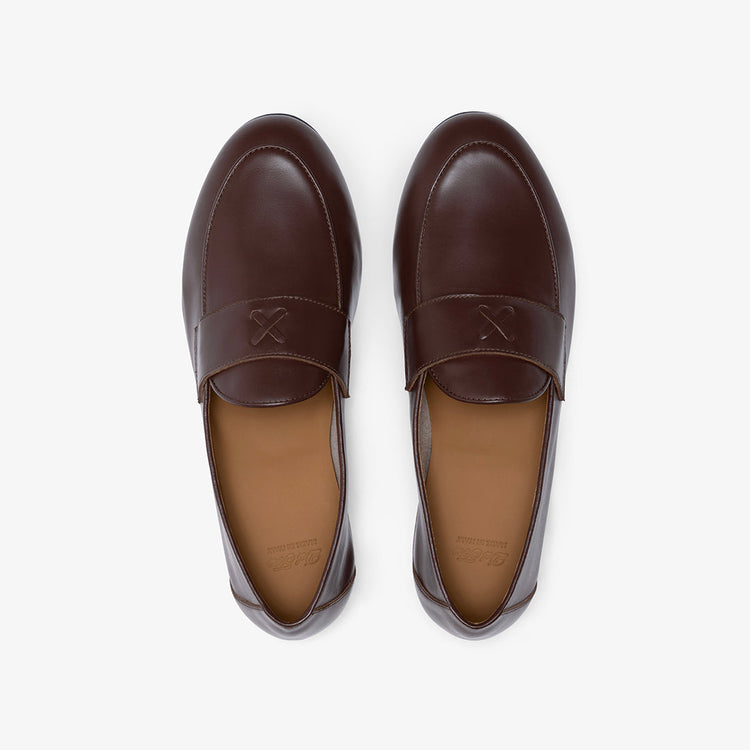 Men’s Brown Smooth Calf Leather Centesimo