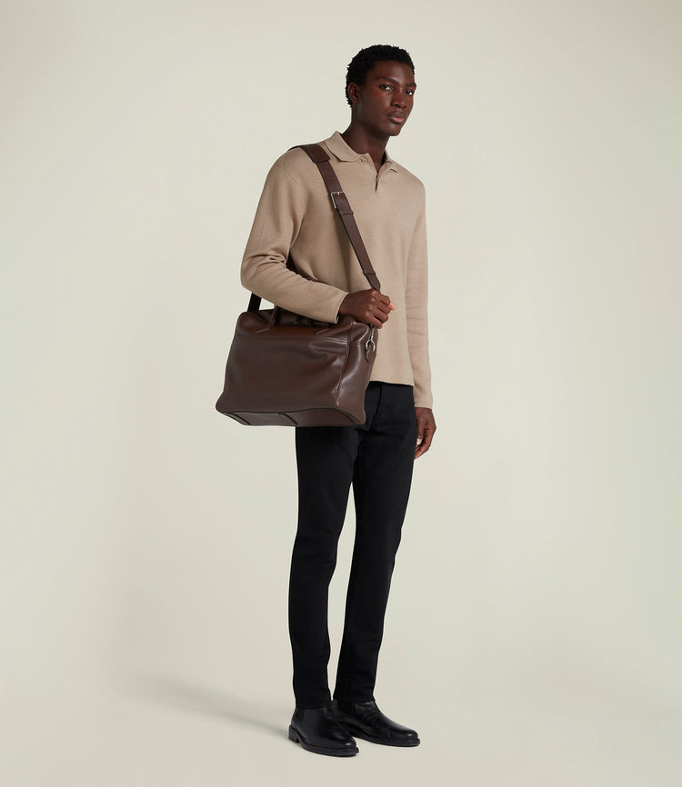 Closer All Day Rodeo Calfskin Maduro Brown