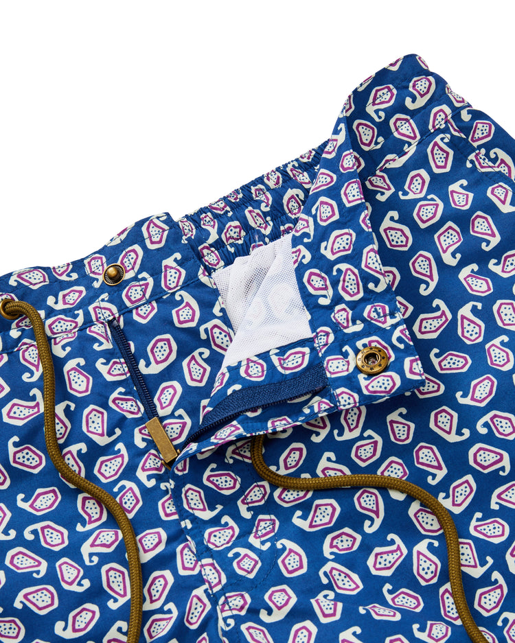 Charvet X Thorsun - Paisley - Navy