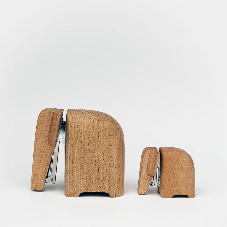 Wooden Elephant Stapler