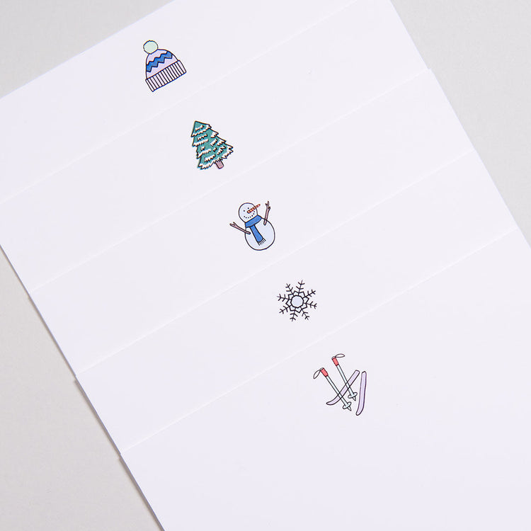 Frosty Notecards