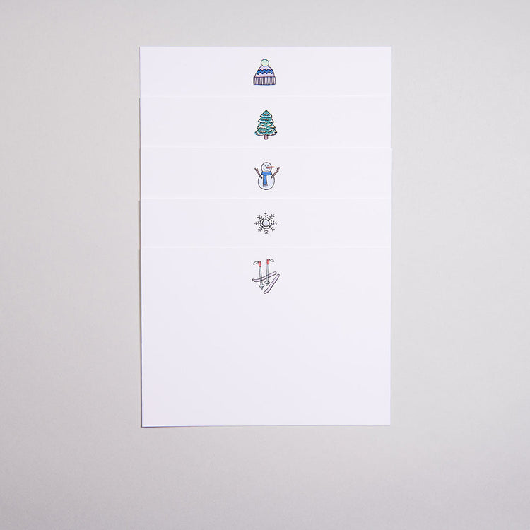 Frosty Notecards