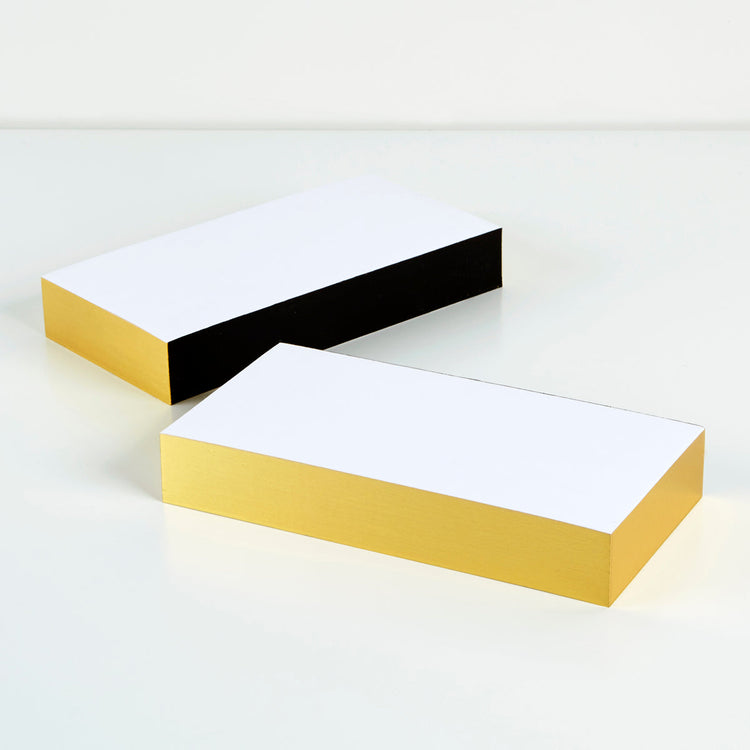 Classic Edged Pads: Metallic Gold