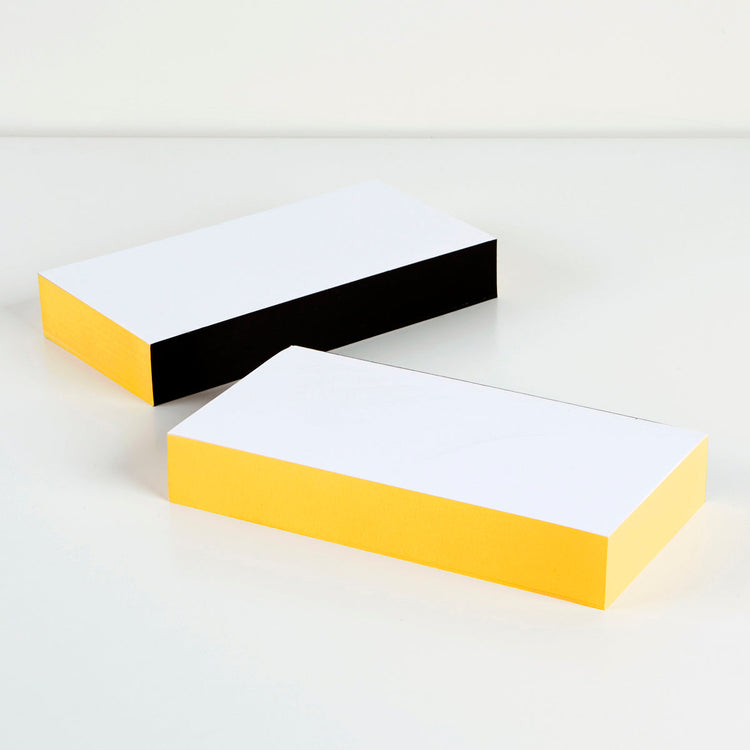 Classic Edged Pads: Matte Yellow