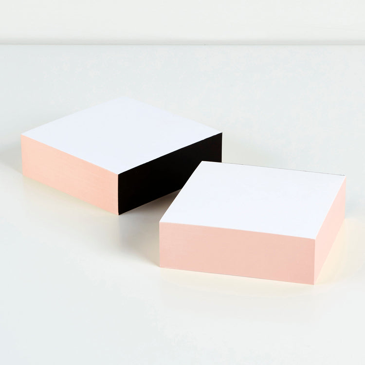 Classic Edged Pads: Matte Blush