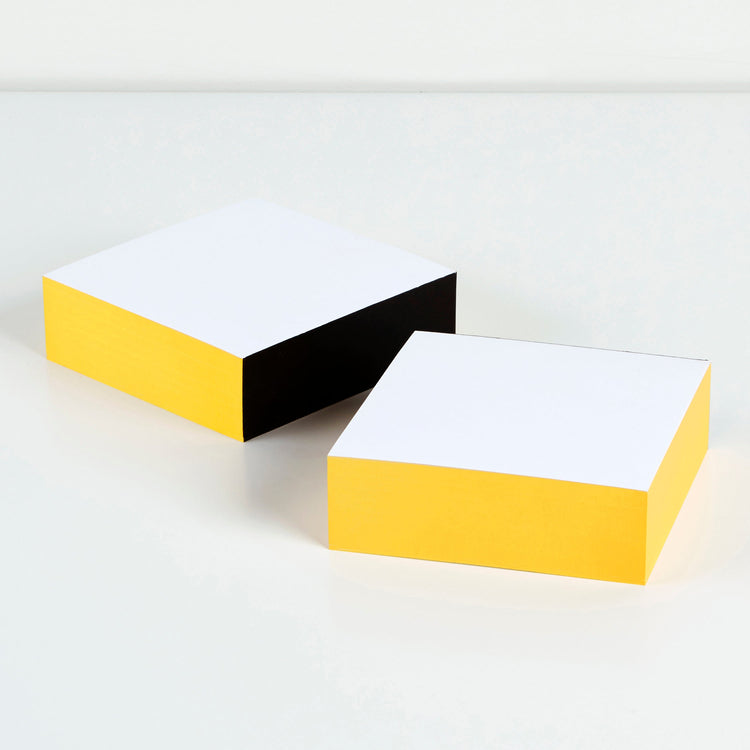 Classic Edged Pads: Matte Yellow
