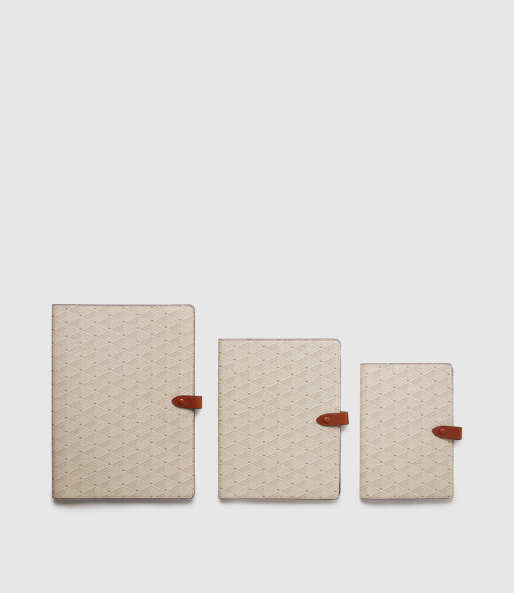 A5 Notebook Cover in Signature Light Canvas