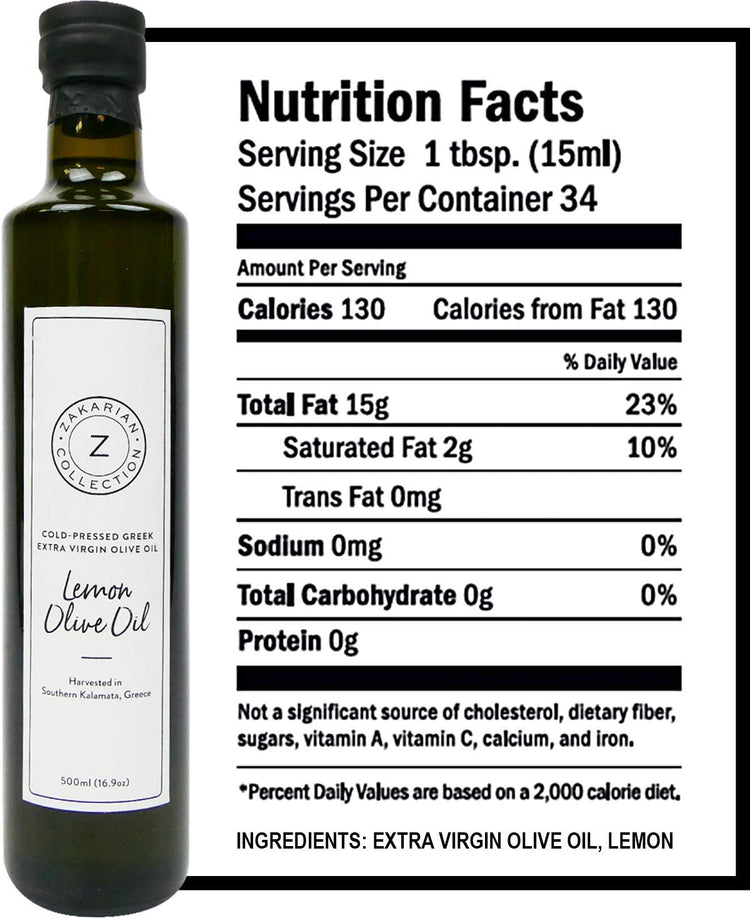 Lemon Extra Virgin Olive Oil