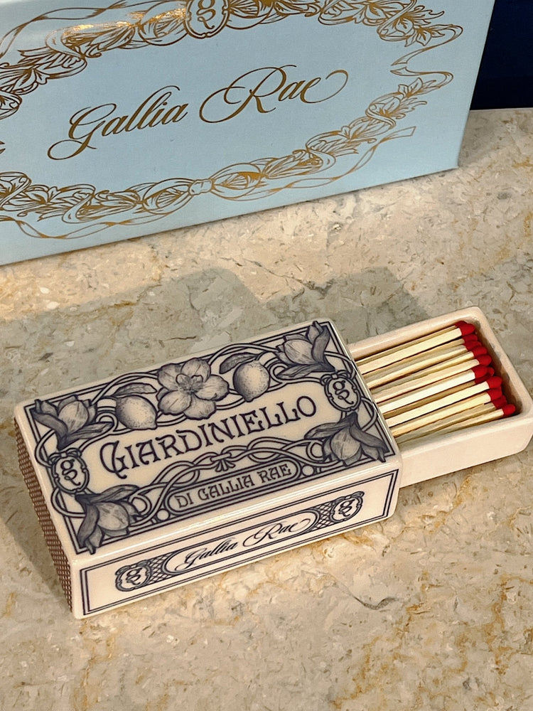 The Matchbox - Ceramic Trinket Box