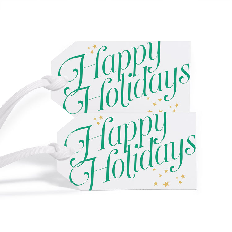 Happy Holidays Gift Tags