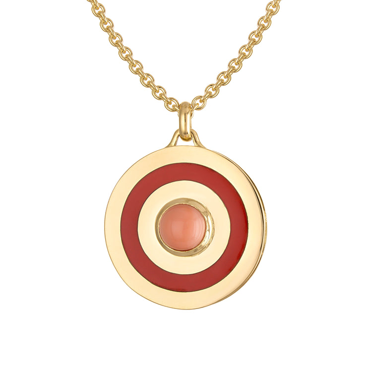 Custom Bullseye Locket