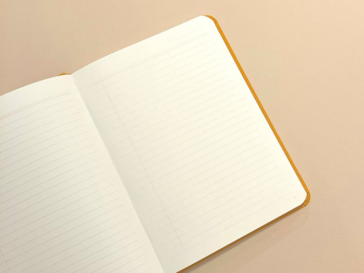 Flexi Linen Journal in Azure