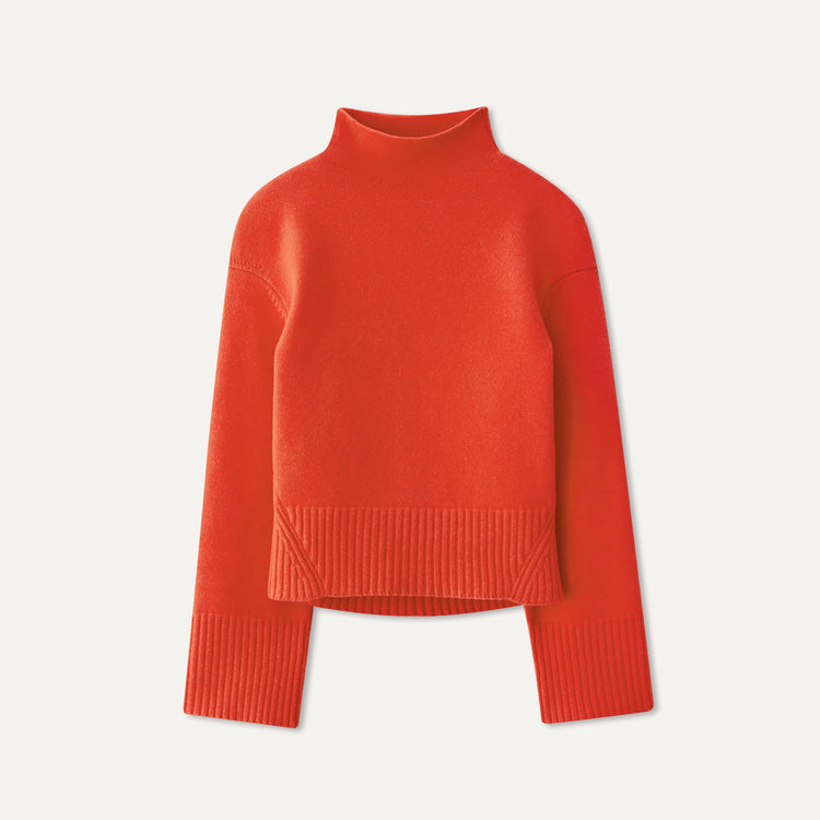Julie Funnel Neck Sweater