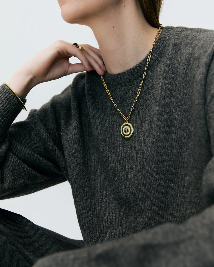 Custom Bullseye Locket