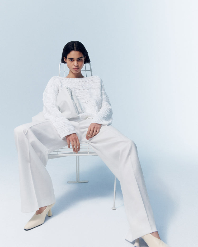 Oversized Textured Sweater