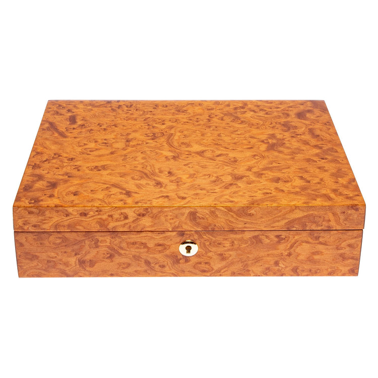 Heritage Ten Watch Box - Burr Walnut