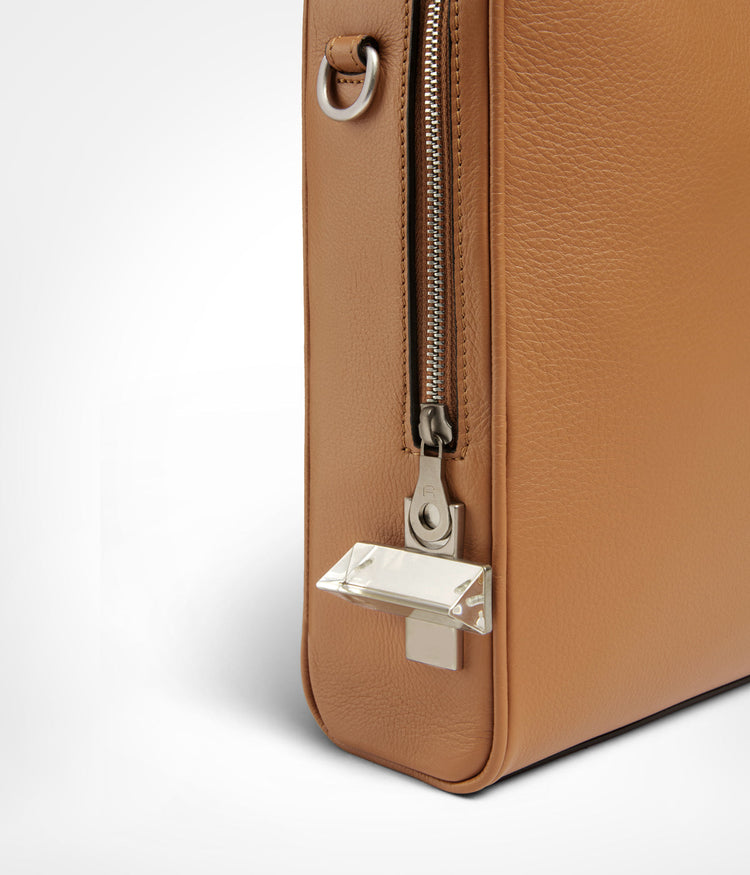 Cristallo Office Bag in Walnut