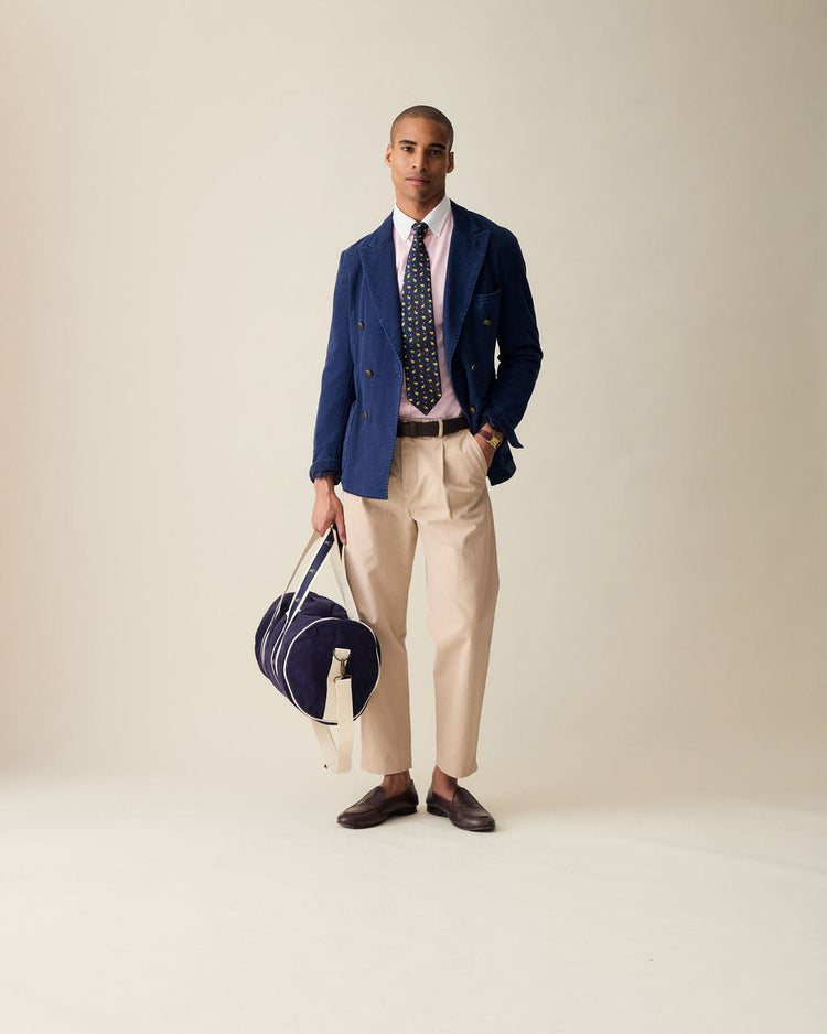 ‘Le Original’ Pink Contrast Oxford Shirt