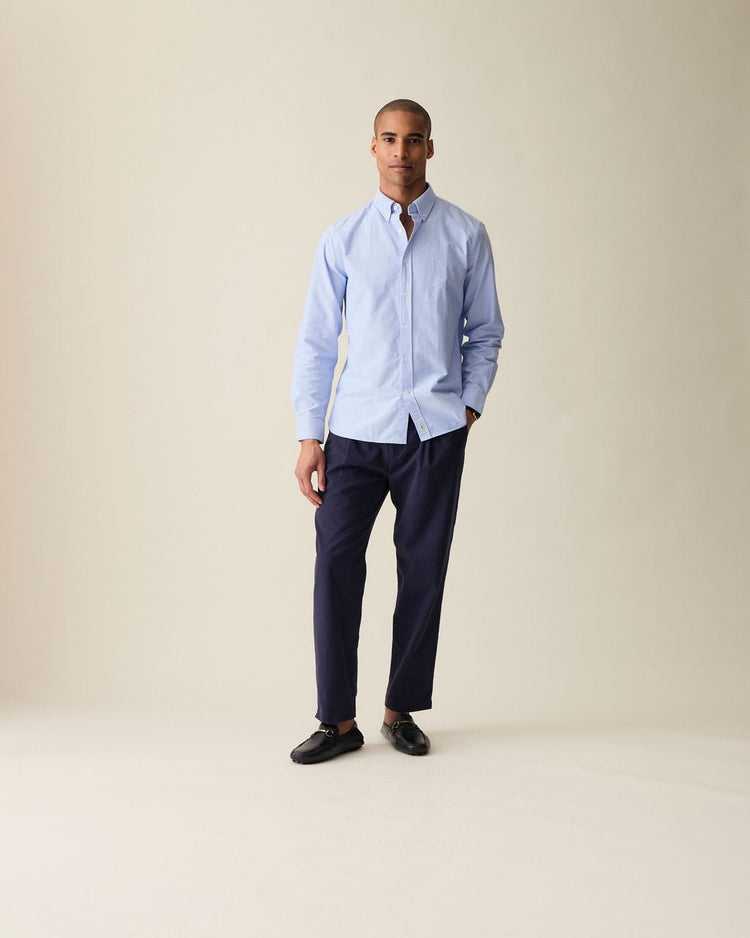 “Le Bleu” Oxford Shirt