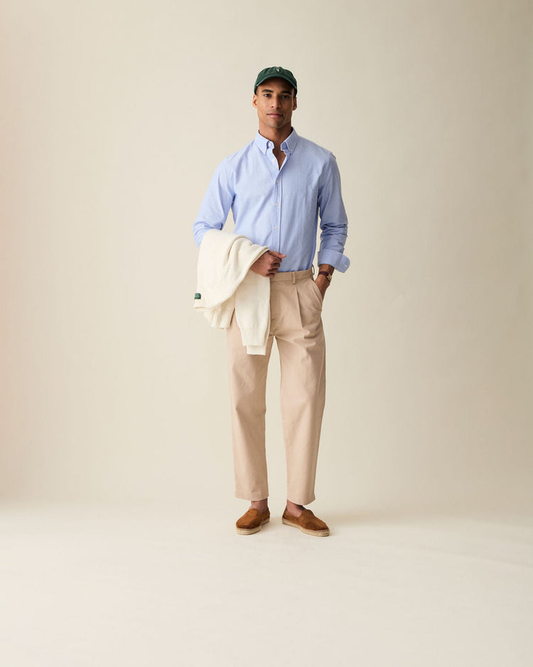“Le Bleu” Oxford Shirt