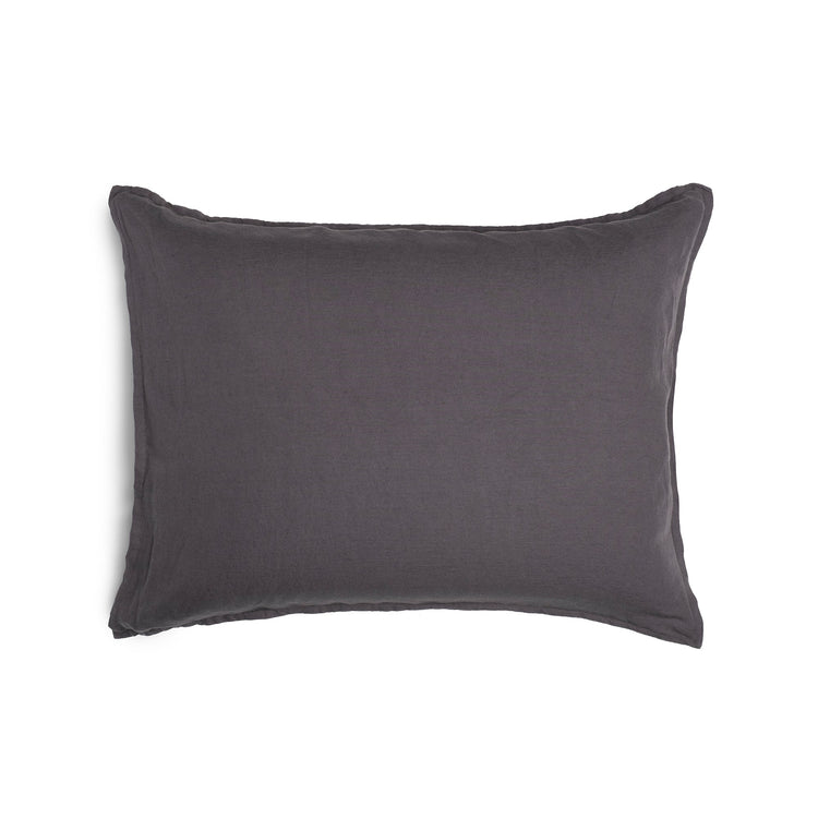 Linen-Bamboo Shams, Set of 2