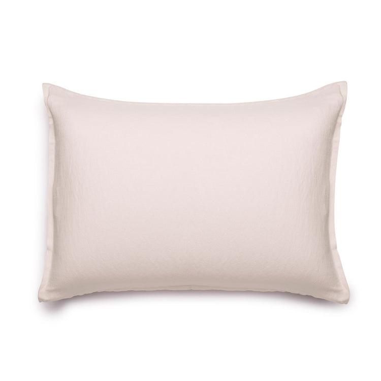 Linen-Bamboo Shams, Set of 2