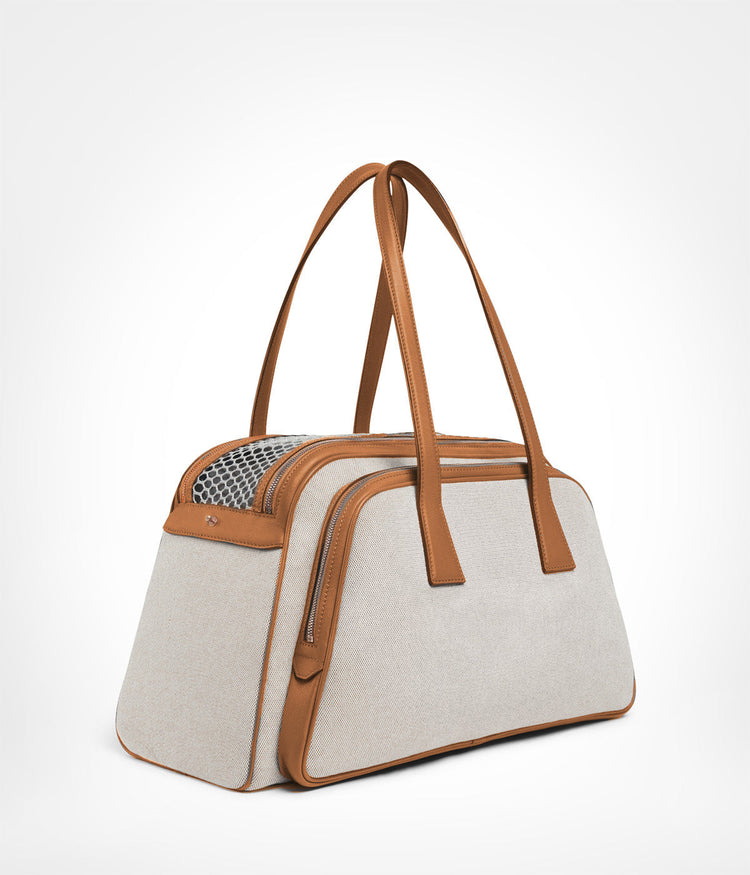 Pet Carrier in Walnut