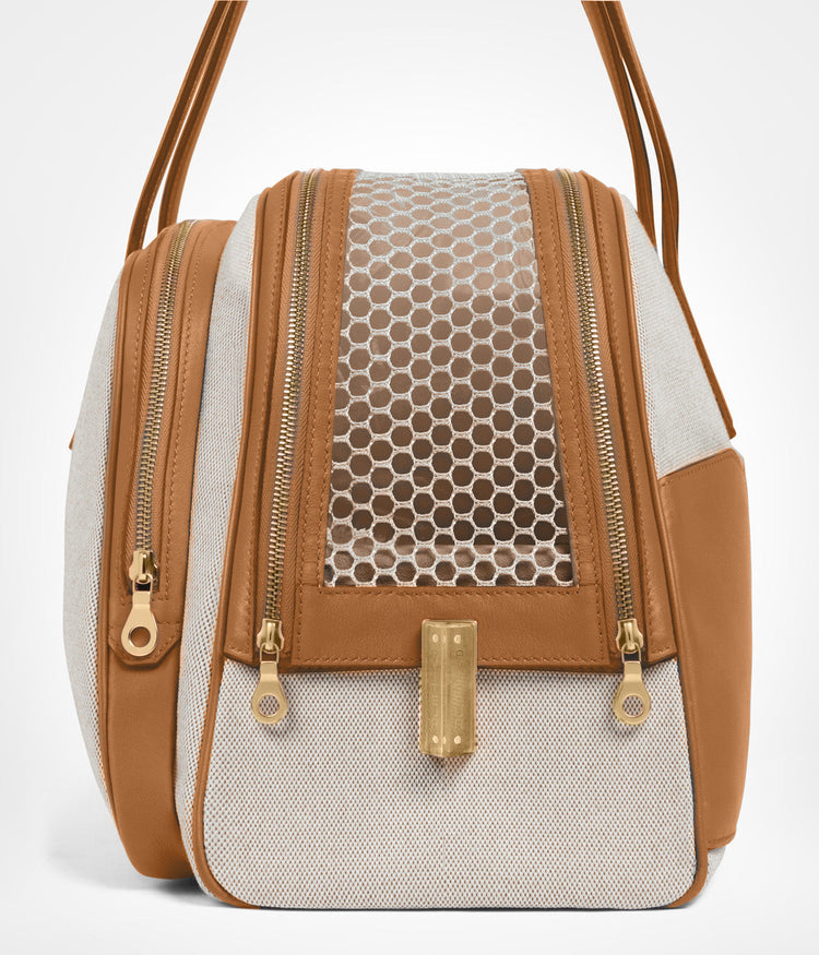 Pet Carrier in Walnut