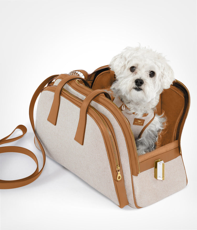 Pet Carrier in Walnut