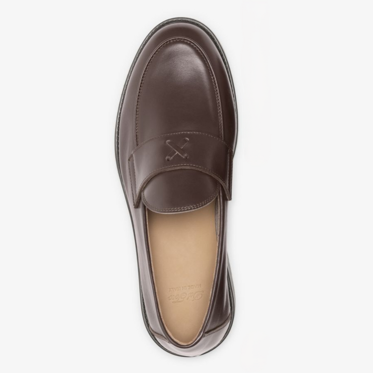 Men’s Brown Leather Lug Centesimo