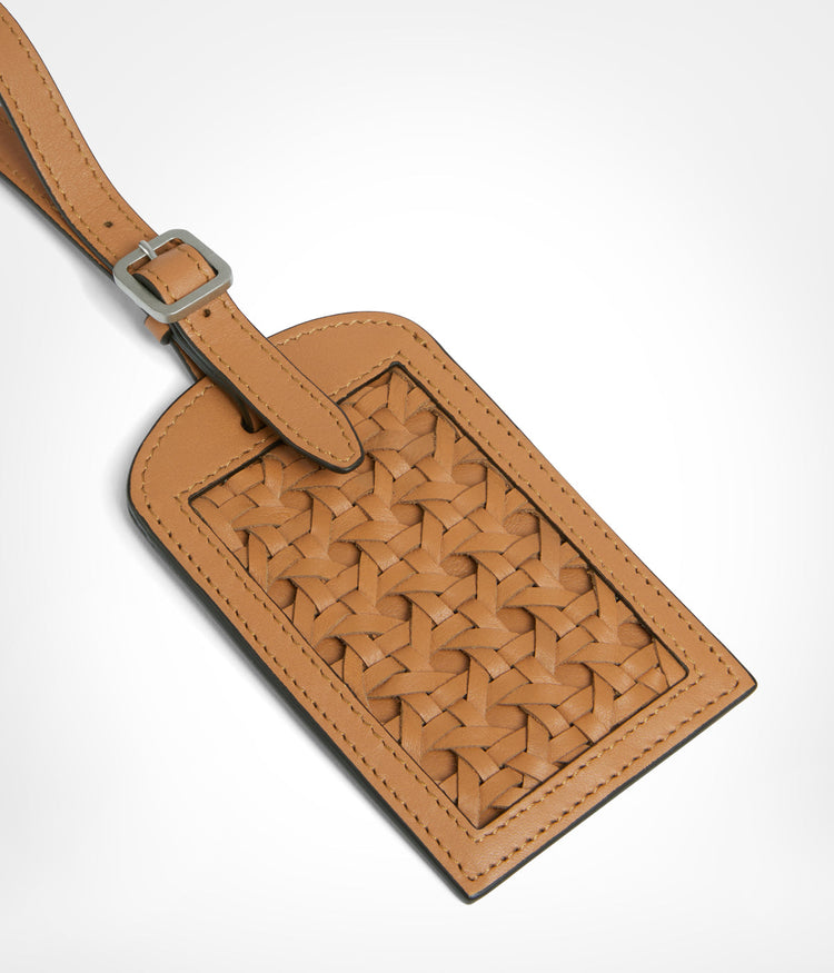 Luggage Tag in Walnut