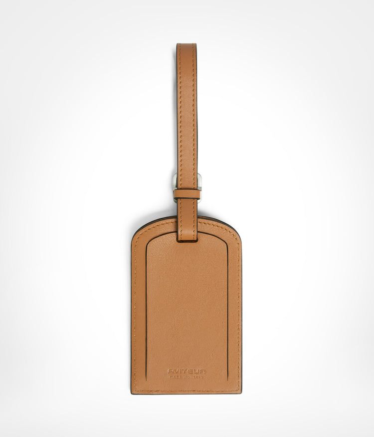 Luggage Tag in Walnut