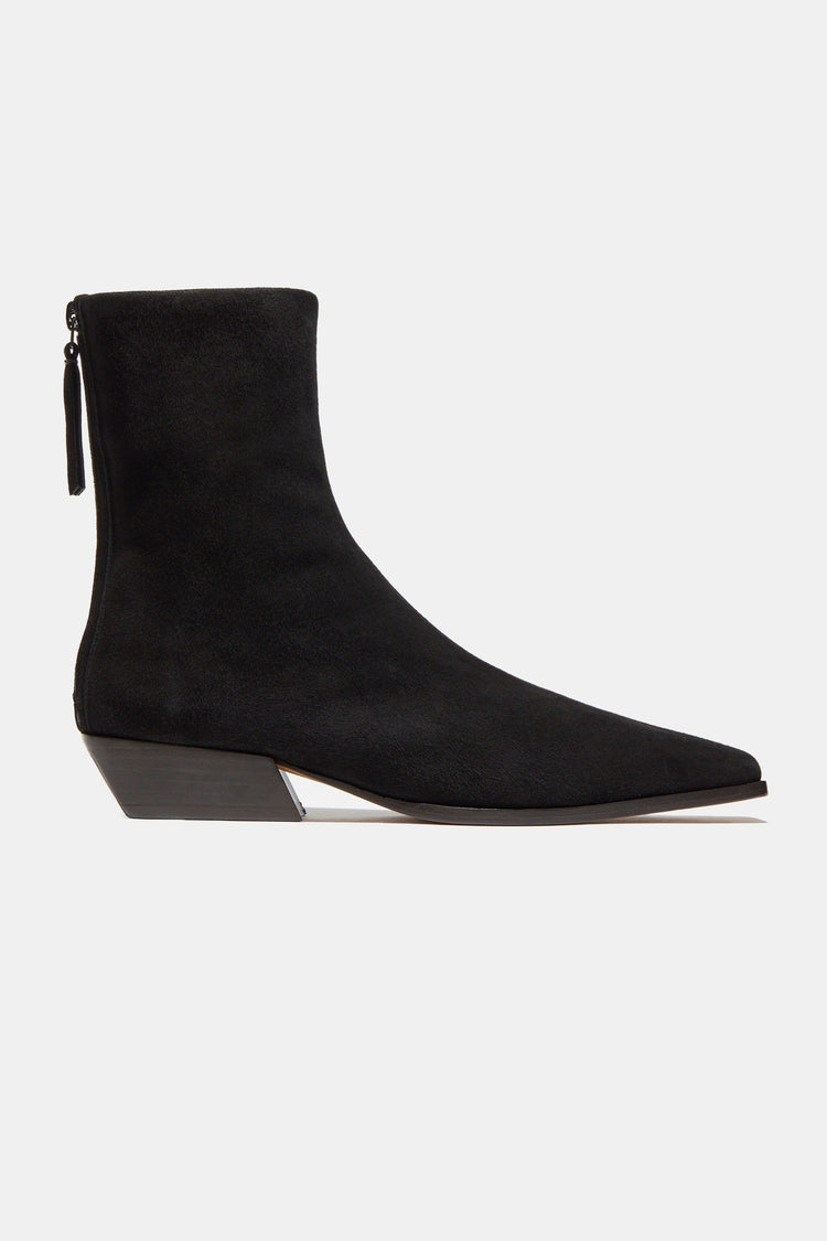 Minori Boot in Black Suede