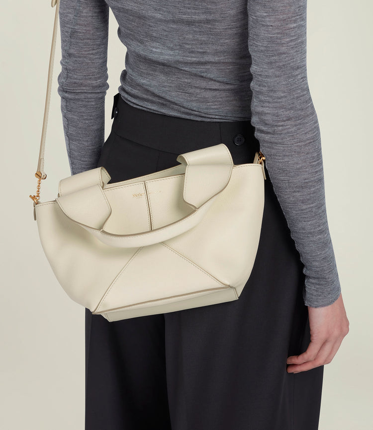 Market Mini Bag in White Sand