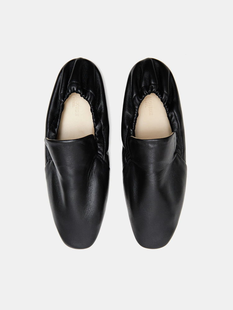 Orlando Moccasin in Black Leather