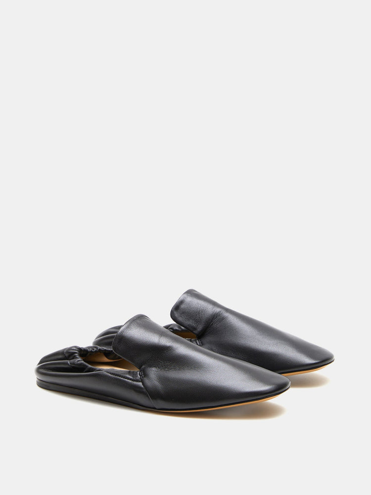 Orlando Moccasin in Black Leather