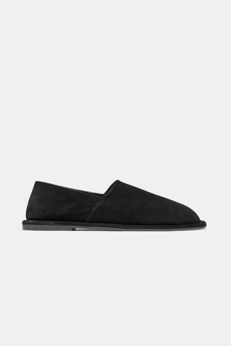 Monroe in Black Suede