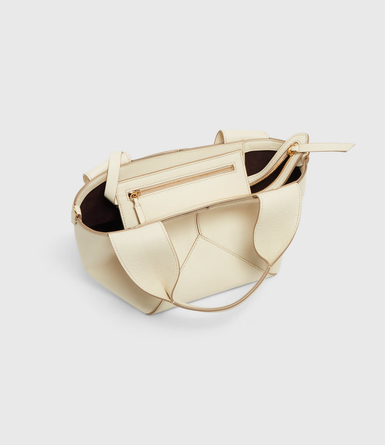 Market Mini Bag in White Sand