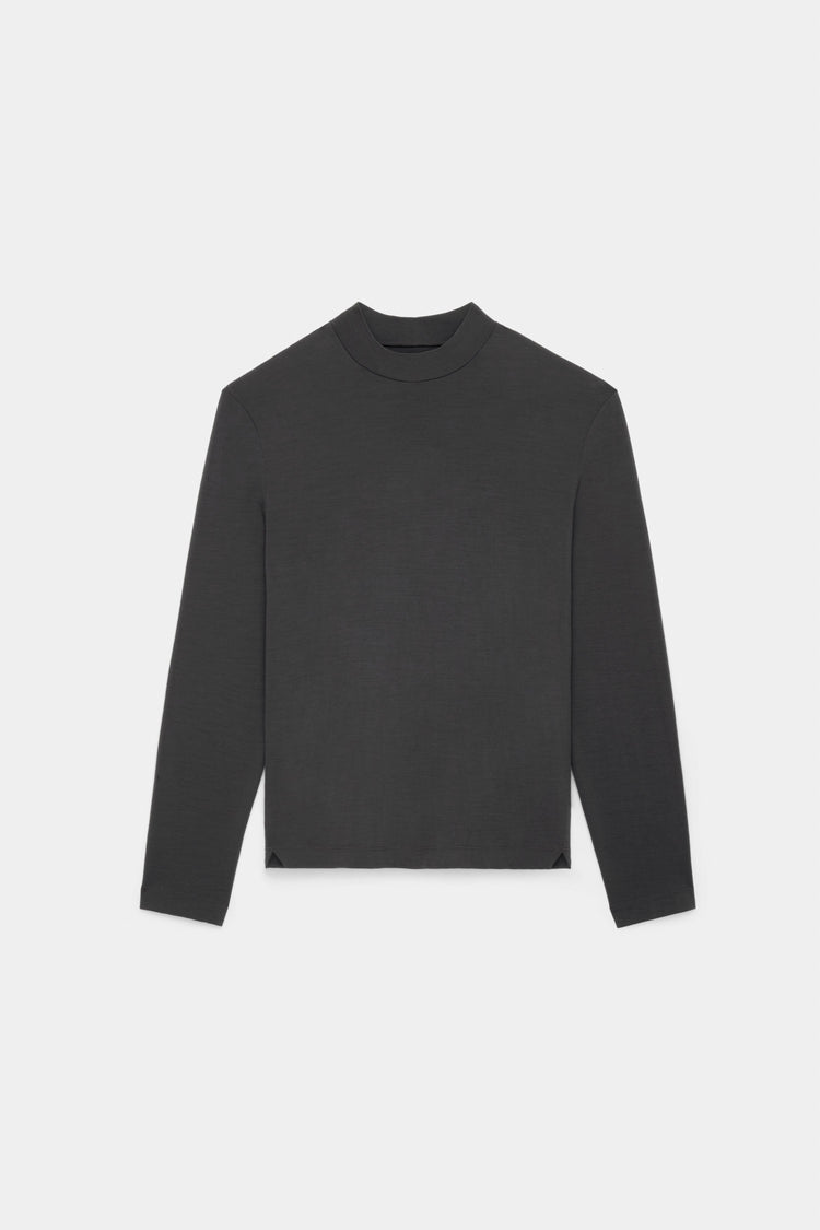 Merino Tec Mock Neck