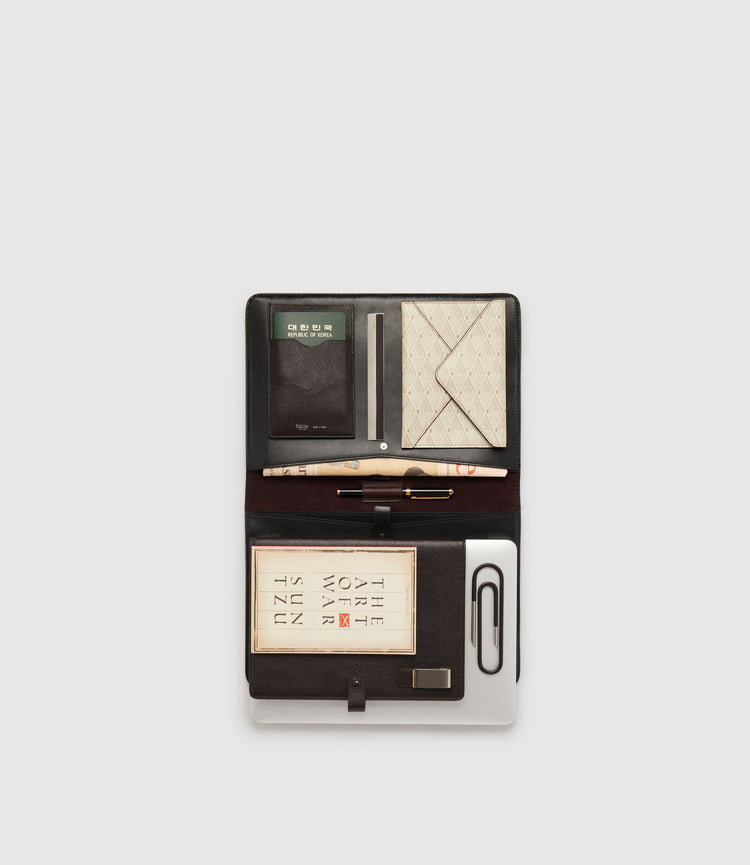 Metropolitan Portfolio and Laptop Case in Black