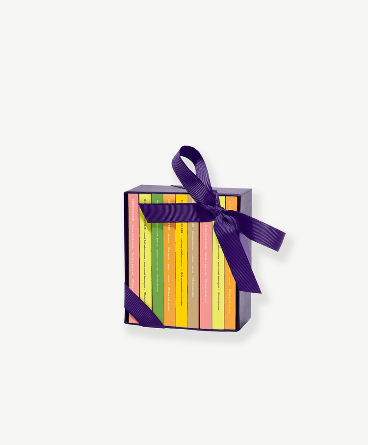 Mini Exotic Chocolate Bar Library