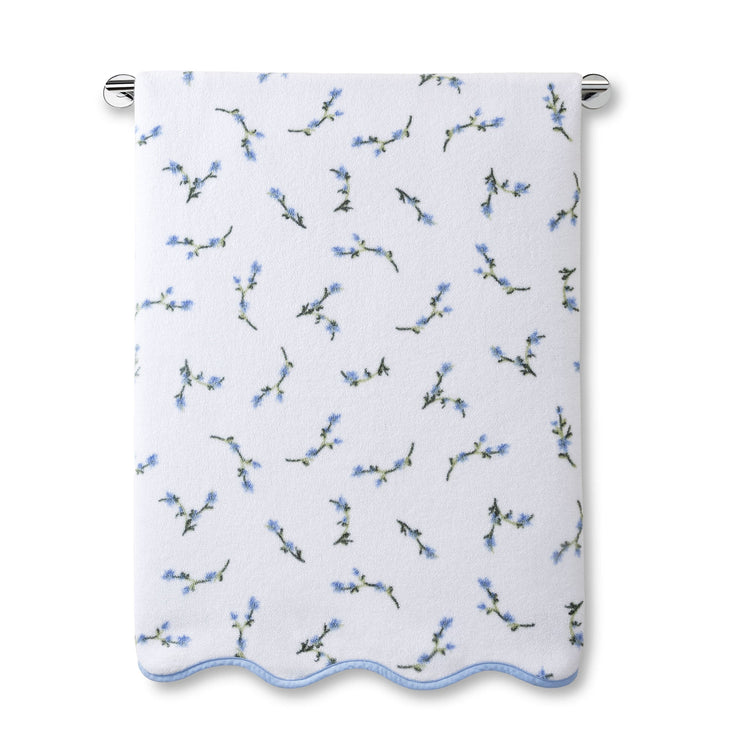 Floral Scallop Towel