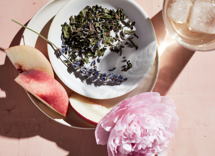 No. 129 Peony Peach, Iced Tea