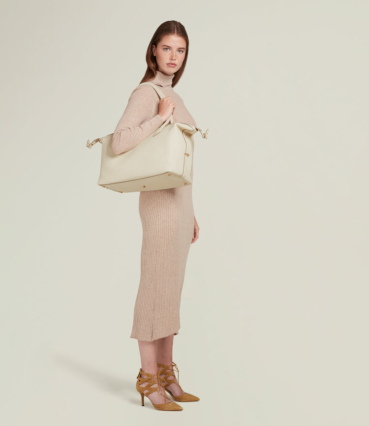 Perriand All Day Bag in White Sand