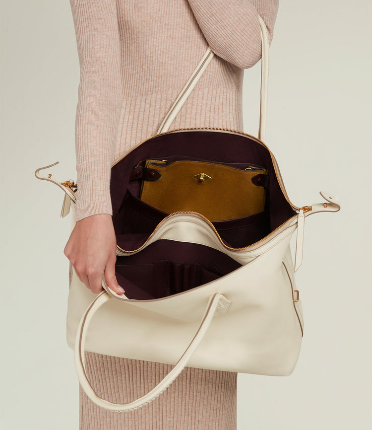 Perriand All Day Bag in White Sand