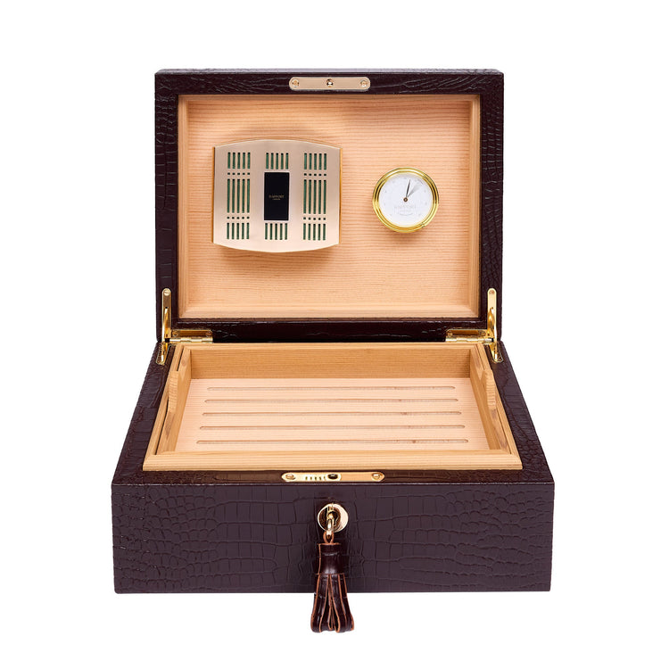 Brompton Humidor in Brown
